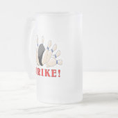 ボーリングをすること: 殴打! フロストグラスビールジョッキ (正面左)