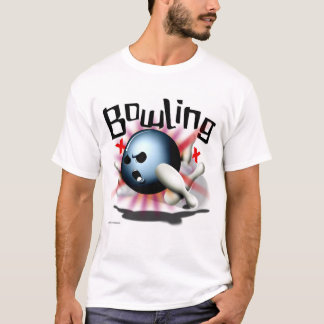 ボーリングをすること! Tシャツ
