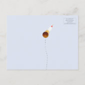 ボーリングをするパーティーは郵便はがき感謝していしています ポストカード (裏面)