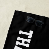 ボーリングをするファンのためのおもしろいなビーチタオルのギフト ビーチタオル (インサイチュ)