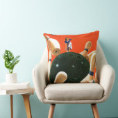 ボーリングをする殴打 クッション (椅子)