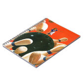 ボーリングをする殴打 ノートブック (左側)