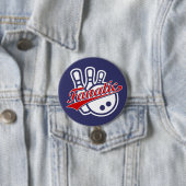 ボーリングをする熱狂者 缶バッジ (インサイチュ)