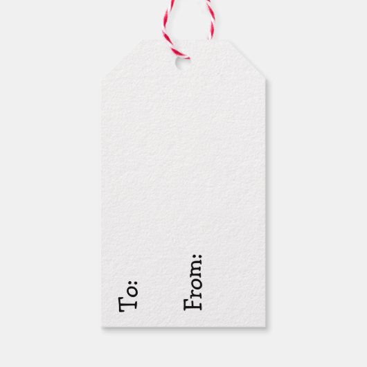 ボーリングをテーマにした誕生日のToおよびFrom ギフトタグ (裏面)