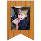 ボーリングをテーマにした誕生日パーティーの写真と年齢 バンティングフラッグ (第2の旗)