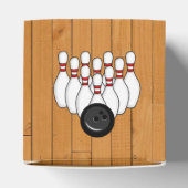 ボーリングをテーマにした誕生日パーティー フェイバーボックス (上部)