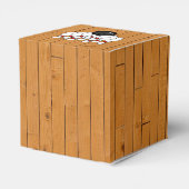 ボーリングをテーマにした誕生日パーティー フェイバーボックス (裏面サイド)