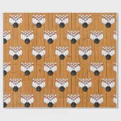 ボーリングをテーマにした誕生日 ラッピングペーパー (フラット)