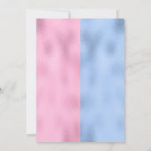 ボーリングアリーボーイズアンドガール子供の誕生日 招待状 (裏面)