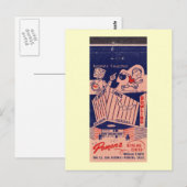 ボーリングアリー、ポモナ、カリフォルニア州ヴィンテージ ポストカード (正面/裏面)