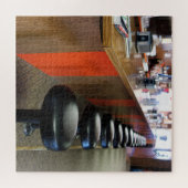 ボーリングアレーストールズアンドディーナーカウンターパズル ジグソーパズル (横)