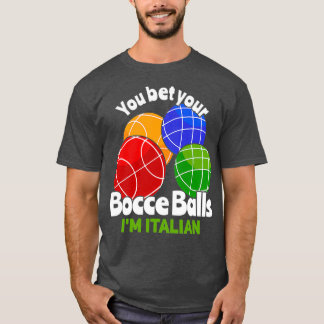 ボーリングイタリアンボッチェボールボッチT Tシャツ