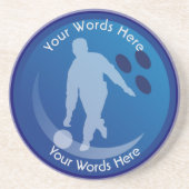 ボーリングカスタムシールド コースター (正面)