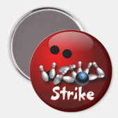 ボーリングカスタム磁石贈与 マグネット (正面/裏面)