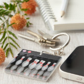 ボーリングキーチェーン キーホルダー (正面右)