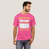 ボーリングクイーン・オブ・ザ・レーンの女の子 Tシャツ (正面フル)