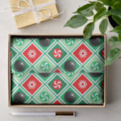 ボーリングクリスマスホリデーギフトティッシュペーパー 薄葉紙 (ギフト)