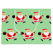 ボーリングクリスマス ラージペーパーバッグ (正面)