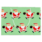 ボーリングクリスマス ラージペーパーバッグ (裏面)