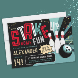 ボーリングクールはレッドブラックスポーツパーティーを打ち上げよう 招待状