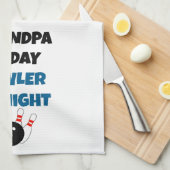 ボーリンググランパ キッチンタオル (四つ折り)