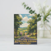 ボーリンググリーンケンタッキー旅行 ポストカード (スタンド正面)