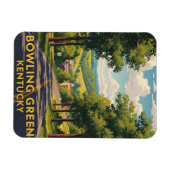 ボーリンググリーンケンタッキー旅行 マグネット (横)