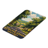 ボーリンググリーンケンタッキー旅行 マグネット (左側)