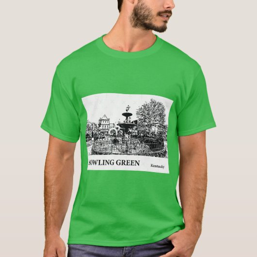 ボーリンググリーンケンタッキー Tシャツ (正面)