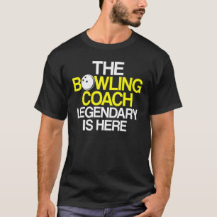 ボーリングコーチプレーヤーチームインストラクター5 Tシャツ