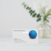 ボーリングコーチ |スポーツ 名刺 (スタンド正面)