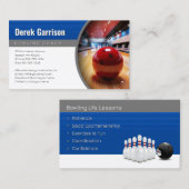 ボーリングコーチ | Perfect Sport Offer 名刺 (正面/裏面)