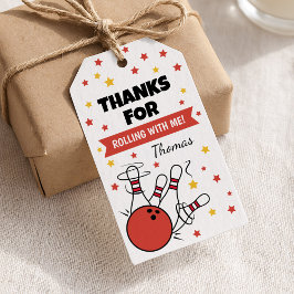 ボーリングサンキューラベル ギフトタグ