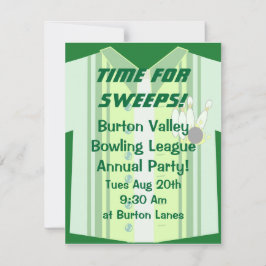 ボーリングシャツパーティー 招待状