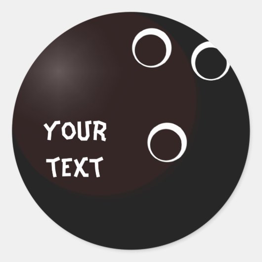 ボーリングシール ラウンドシール (正面)