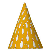 ボーリングスキトルパターン パーティーハット (右)