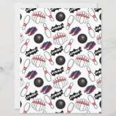 ボーリングスクラップブック紙 (裏面)