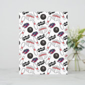 ボーリングスクラップブック紙 (スタンド正面)