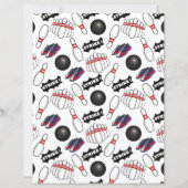 ボーリングスクラップブック紙 (正面)