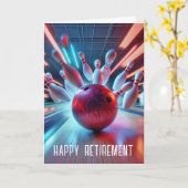 ボーリングストライキ カード (黄色い花)