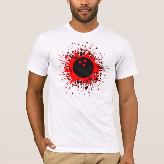 ボーリングスプラッツ Tシャツ (正面)