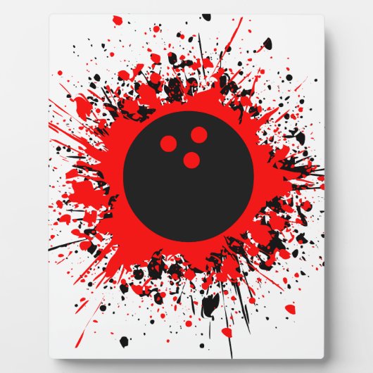 ボーリングスプラット フォトプラーク (正面)