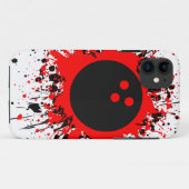 ボーリングスプラット Case-Mate iPhoneケース (裏面(横))