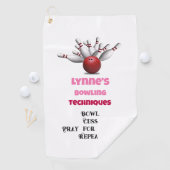 ボーリングテクニックボーリングタオル ゴルフタオル (インサイチュ)