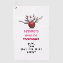 ボーリングテクニックボーリングタオル