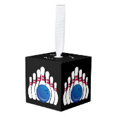 ボーリングデザインキューブオーナメント キューブオーナメント (正面アングル)