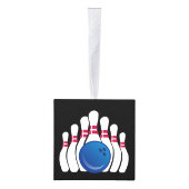 ボーリングデザインキューブオーナメント キューブオーナメント (右)