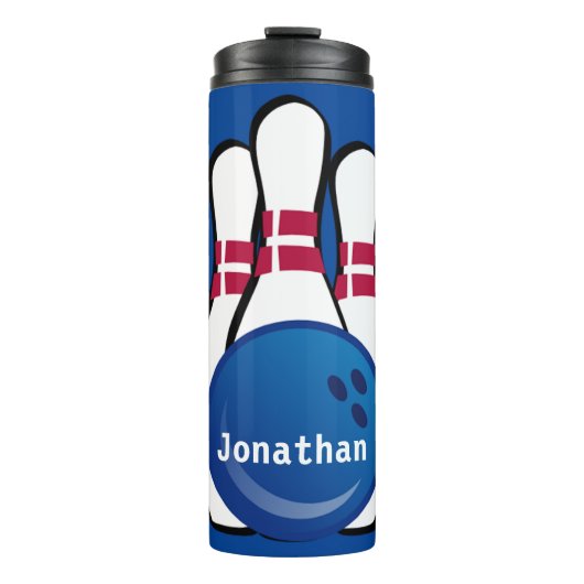 ボーリングデザインサーマルタンブラー タンブラー (正面)