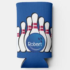 ボーリングデザインセルツァークーラーボックス スリム缶クーラー