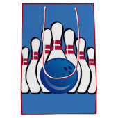 ボーリングデザイン抱き枕 ミディアムペーパーバッグ (裏面)